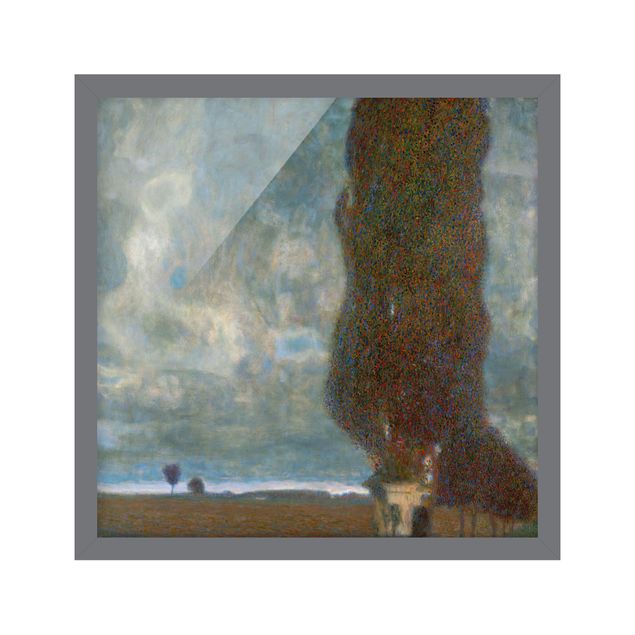 Billeder landskaber Gustav Klimt - Die große Pappel II