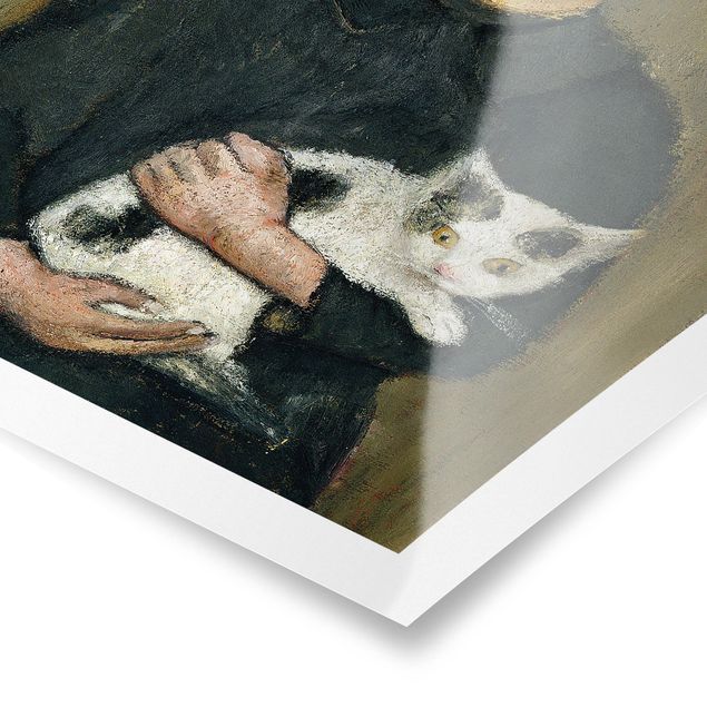 Billeder kunsttryk Paula Modersohn-Becker - Boy with Cat