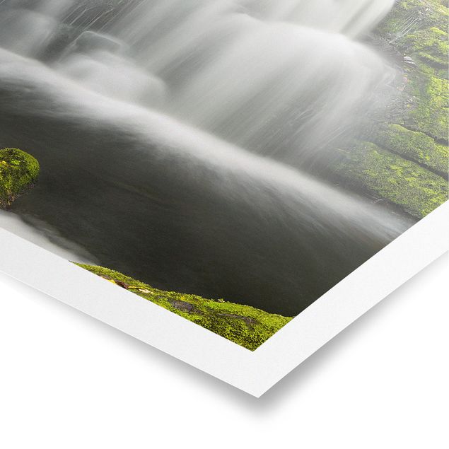 Billeder moderne Lower Mclean Falls In New Zealand