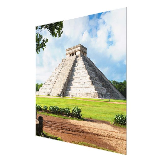 Billeder landskaber El Castillo Pyramid