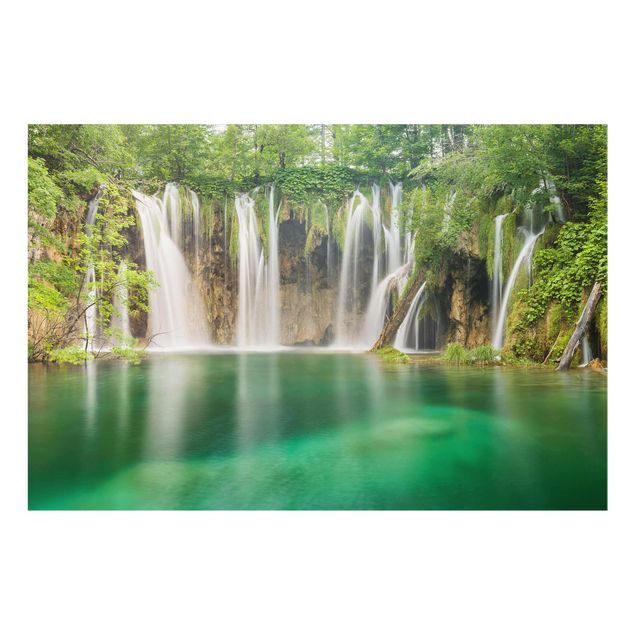Billeder natur Waterfall Plitvice Lakes
