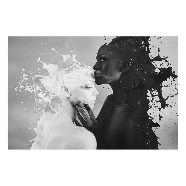 Billeder sort og hvid Milk & Coffee Kiss Black