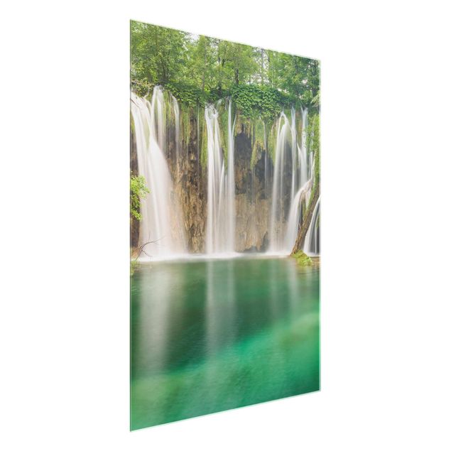 Billeder landskaber Waterfall Plitvice Lakes