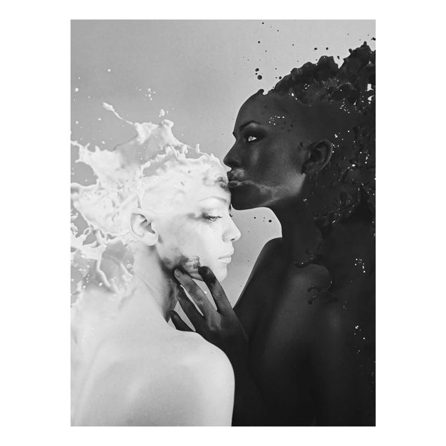 Billeder sort og hvid Milk & Coffee Kiss Black