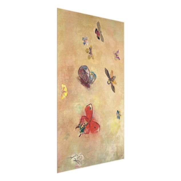 Kunst stilarter Odilon Redon - Colourful Butterflies