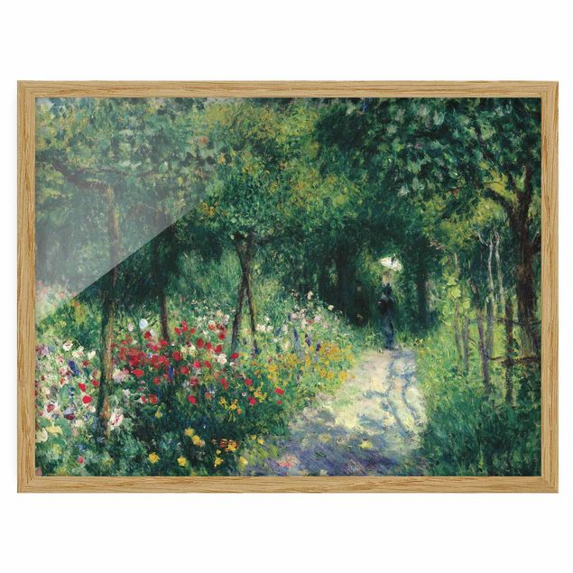Billeder landskaber Auguste Renoir - Women In A Garden