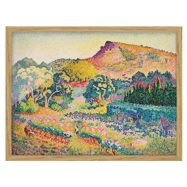 Kunst stilarter Henri Edmond Cross - Landscape With Le Cap Nègre