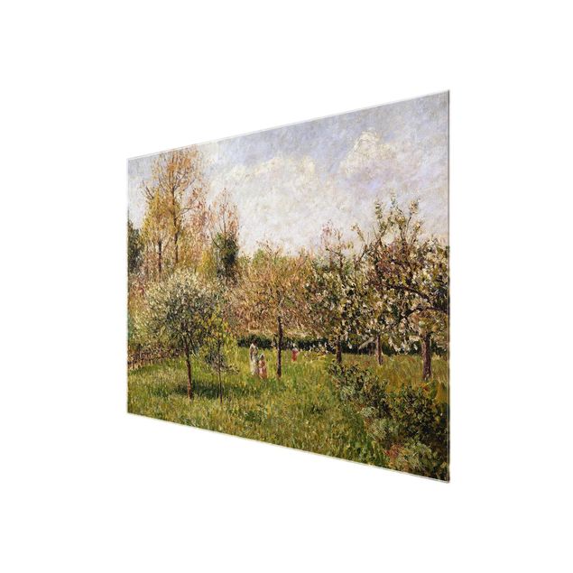 Kunst stilarter romantikken Camille Pissarro - Spring In Eragny