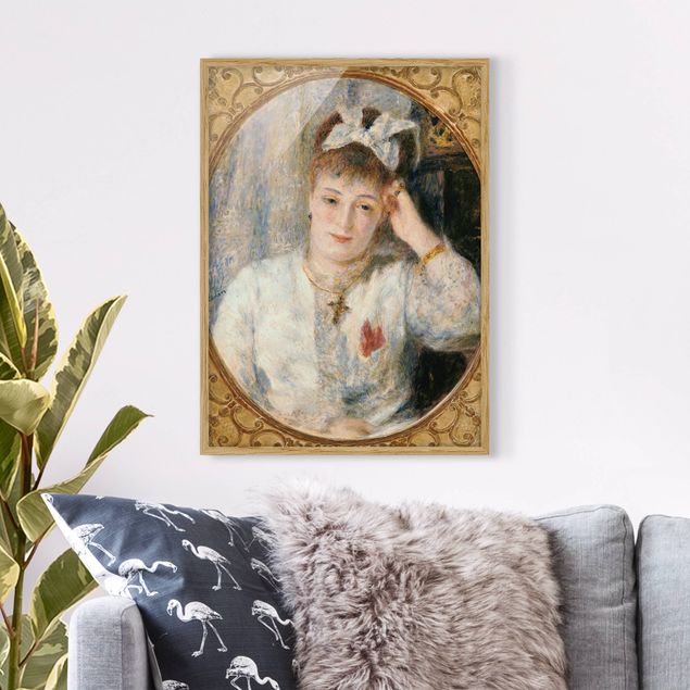 køkken dekorationer Auguste Renoir - Portrait of Marie Murer