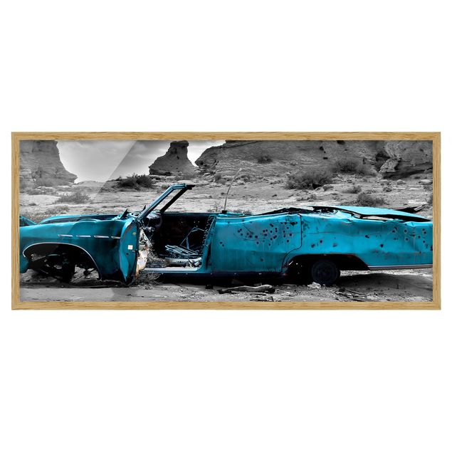 Billeder biler Turquoise Cadillac