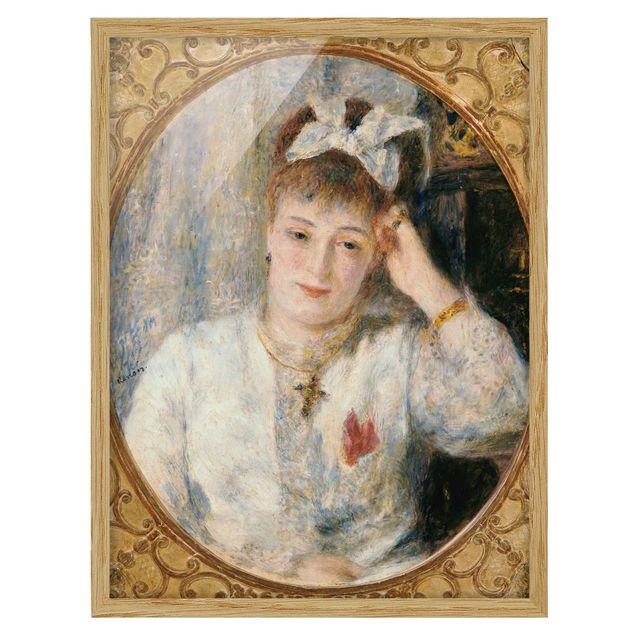 Billeder kunsttryk Auguste Renoir - Portrait of Marie Murer
