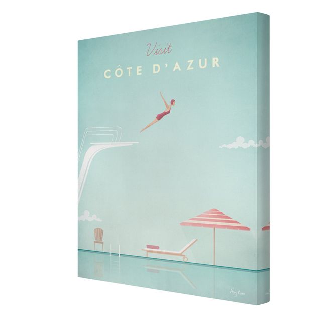 Billeder arkitektur og skyline Travel Poster - Côte D'Azur