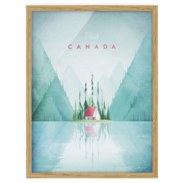 Billeder arkitektur og skyline Travel Poster - Canada