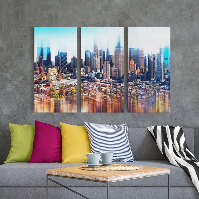 Billeder New York Manhattan Skyline Urban Stretch