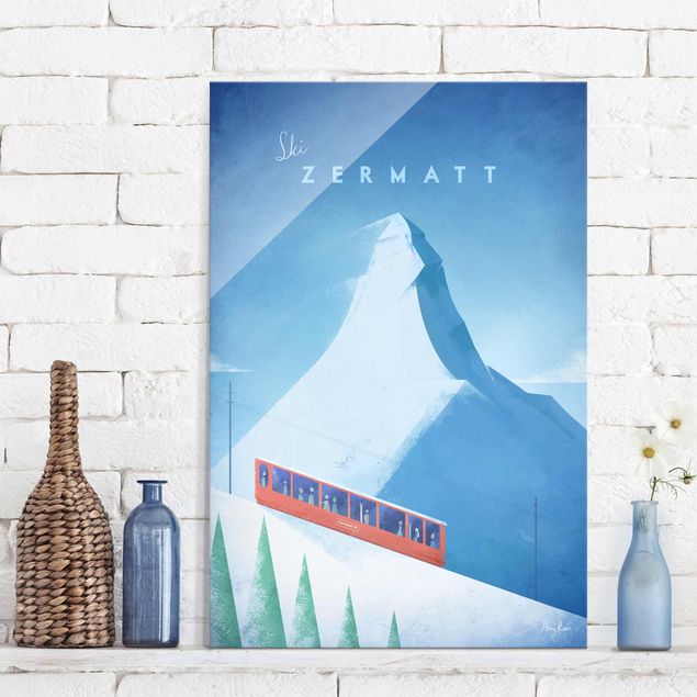 køkken dekorationer Travel Poster - Zermatt