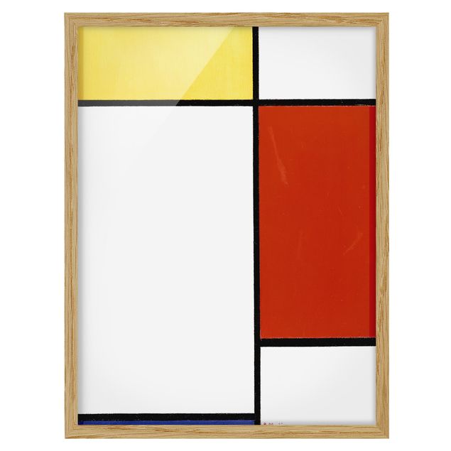 Billeder træer Piet Mondrian - Composition I