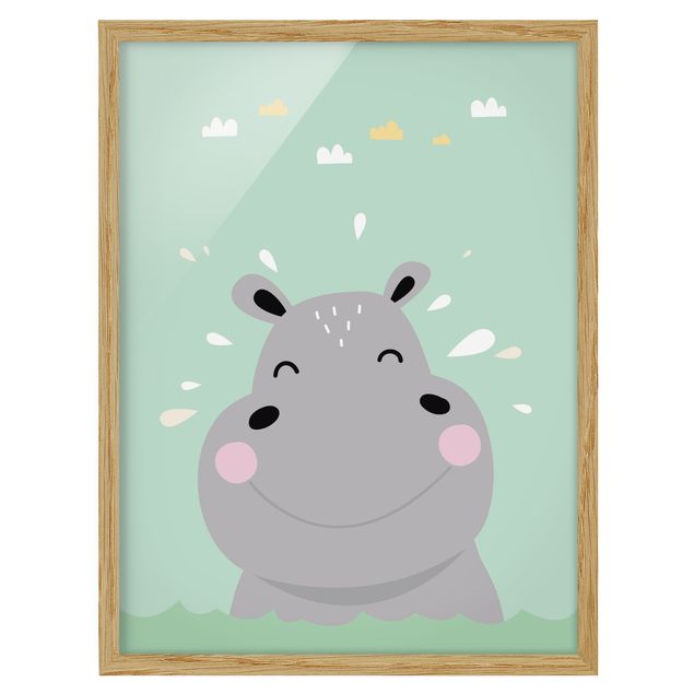 Billeder moderne The Happiest Hippo