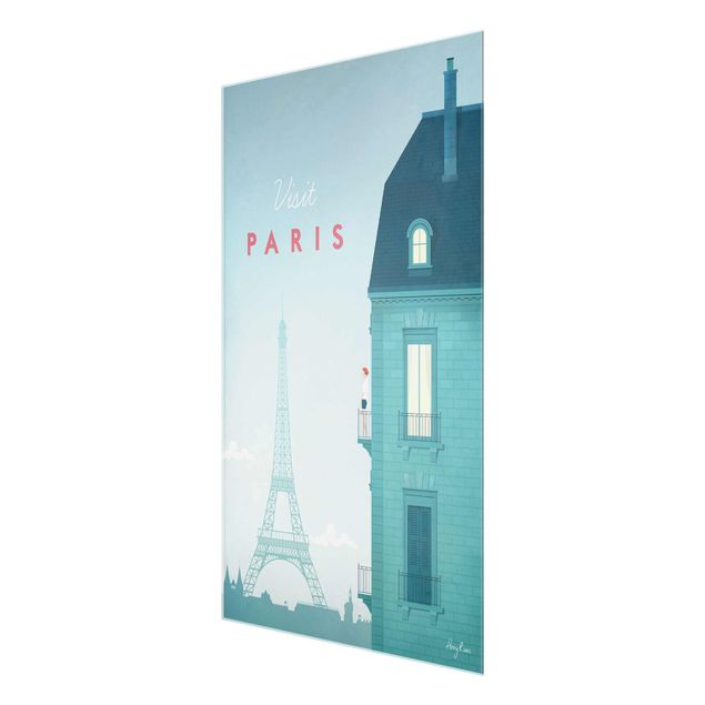 Billeder kunsttryk Travel Poster - Paris