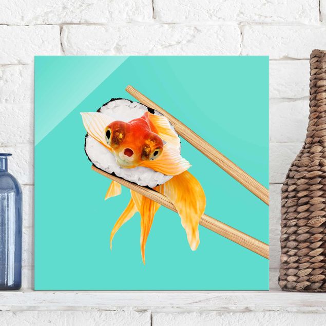 Billeder Sushi With Goldfish
