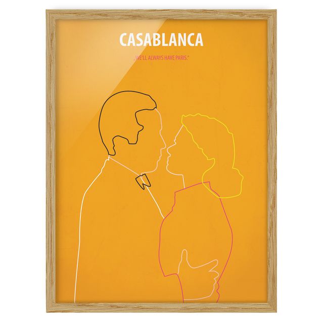 Billeder portræt Film Poster Casablanca