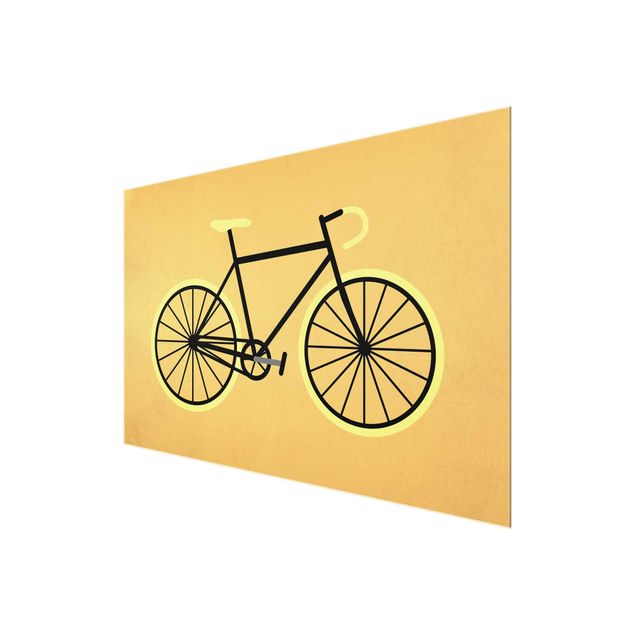 Billeder Kubistika Bicycle In Yellow