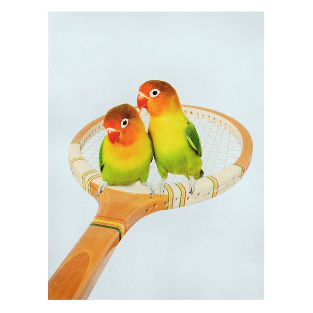 Billeder kunsttryk Tennis With Birds