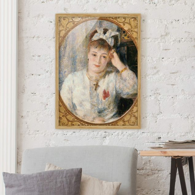 Kunst stilarter impressionisme Auguste Renoir - Portrait of Marie Murer