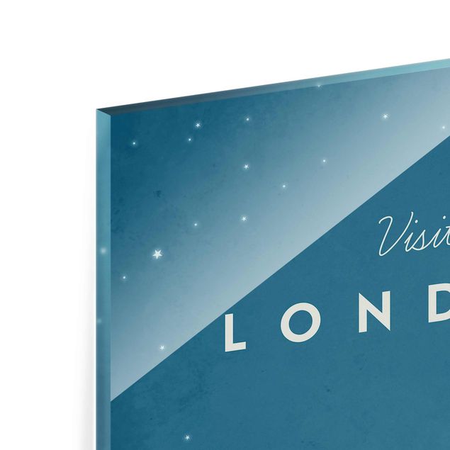 Billeder blå Travel Poster - London
