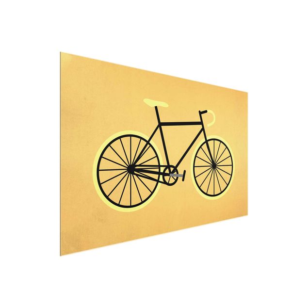 Billeder gul Bicycle In Yellow