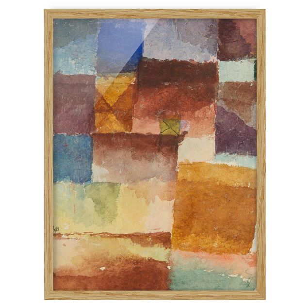 Billeder kunsttryk Paul Klee - In the Wasteland