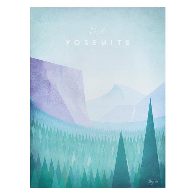 Billeder landskaber Travel Poster - Yosemite Park