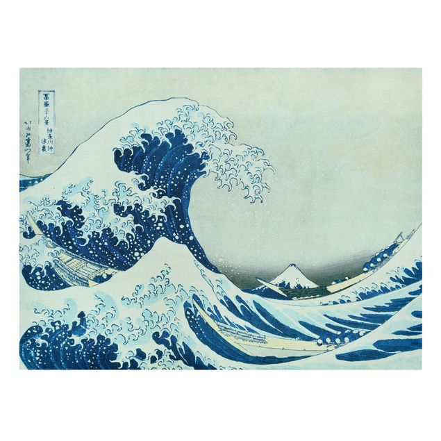 Billeder hav Katsushika Hokusai - The Great Wave At Kanagawa