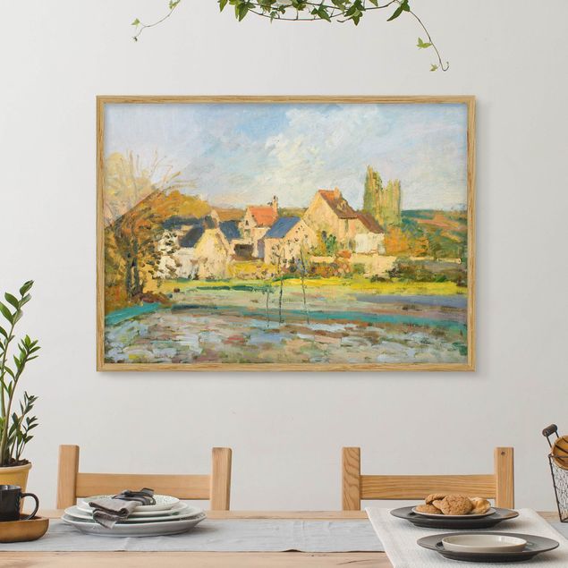 køkken dekorationer Camille Pissarro - Landscape Near Pontoise