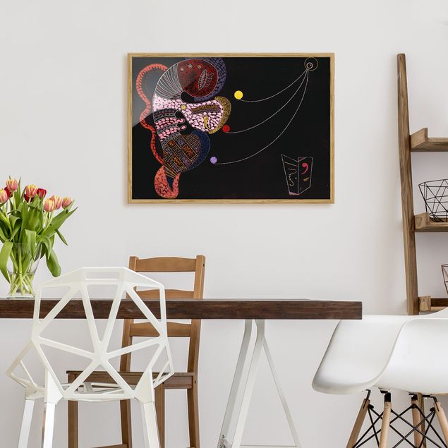 Kunst stilarter Wassily Kandinsky - The Fat And The Thin