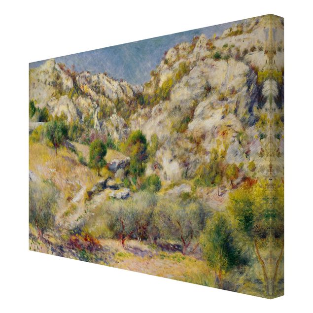 Billeder landskaber Auguste Renoir - Rock At Estaque