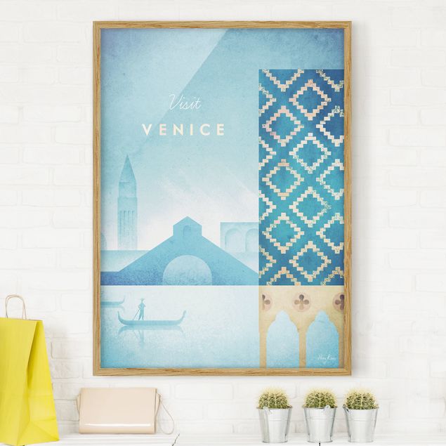køkken dekorationer Travel Poster - Venice