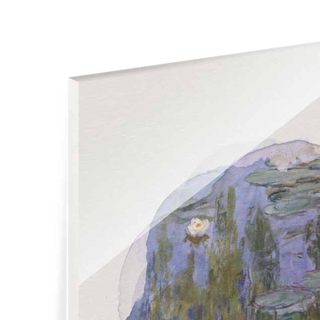 Billeder landskaber WaterColours - Claude Monet - Water Lilies (Nympheas)