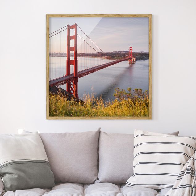 Billeder moderne Golden Gate Bridge In San Francisco
