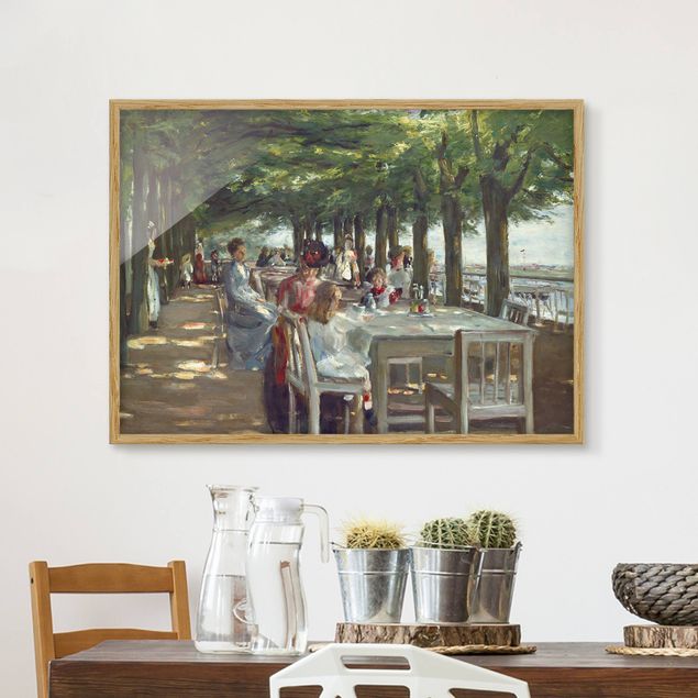 køkken dekorationer Max Liebermann - The Restaurant Terrace Jacob