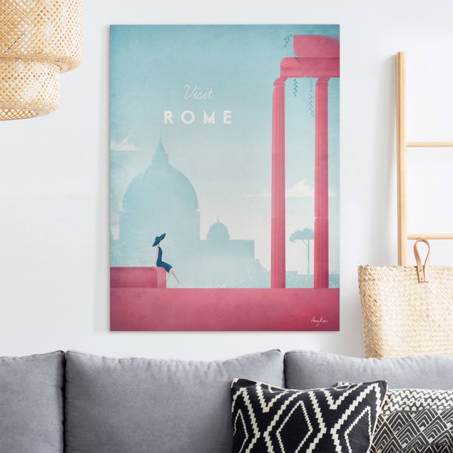 Billeder Italien Travel Poster - Rome