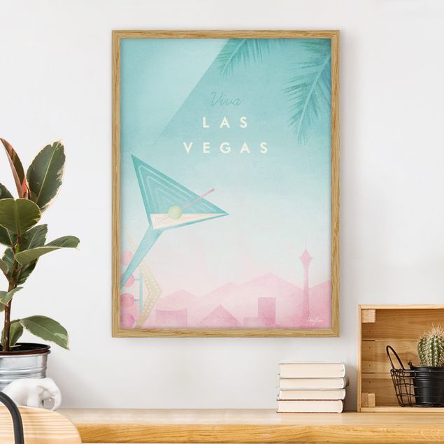 køkken dekorationer Travel Poster - Viva Las Vegas