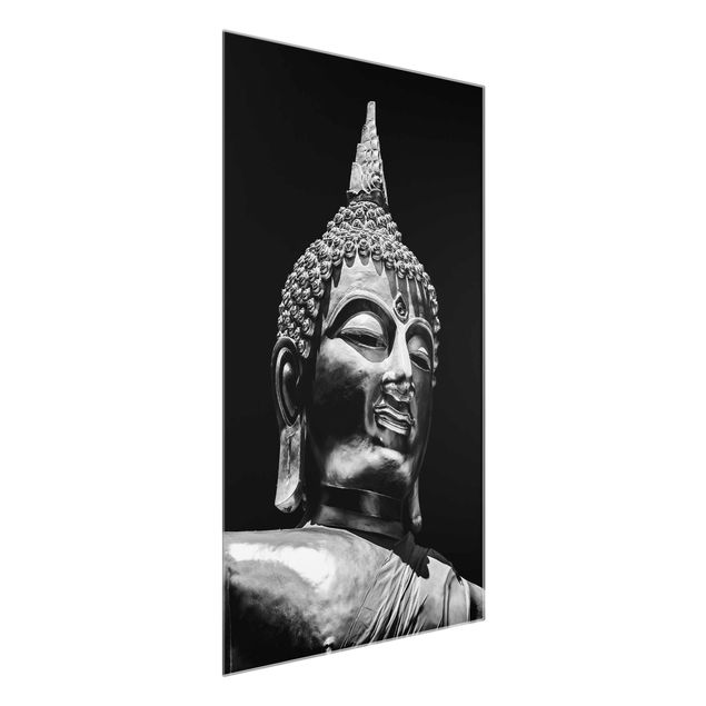 Billeder kunsttryk Buddha Statue Face