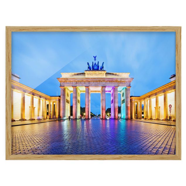 Billeder moderne Illuminated Brandenburg Gate