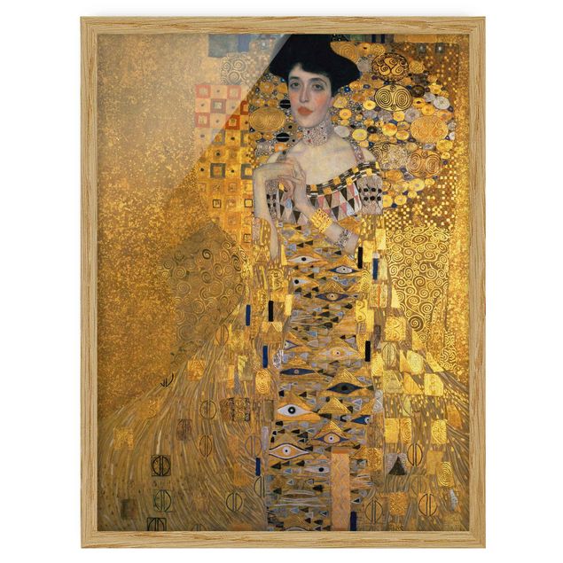 Billeder kunsttryk Gustav Klimt - Portrait Of Adele Bloch-Bauer I