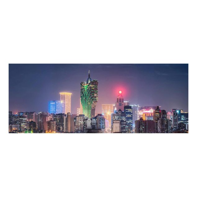 Billeder moderne Illuminated Night In Macao