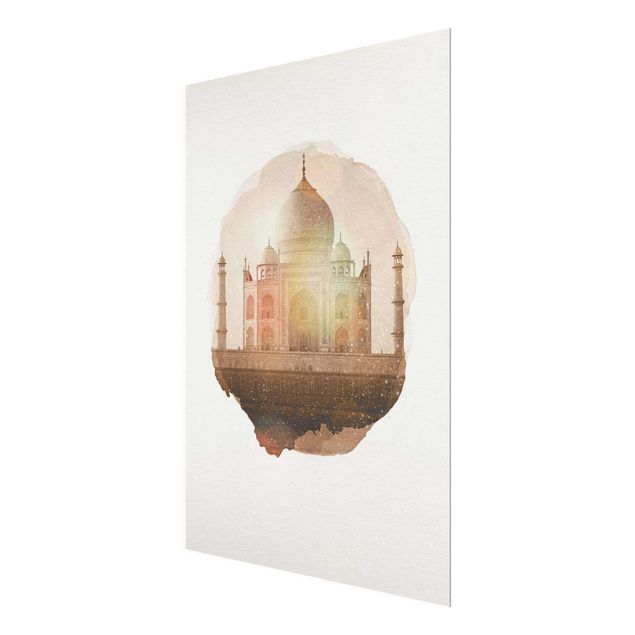 Billeder WaterColours - Taj Mahal