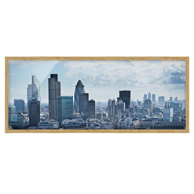 Billeder moderne London Skyline