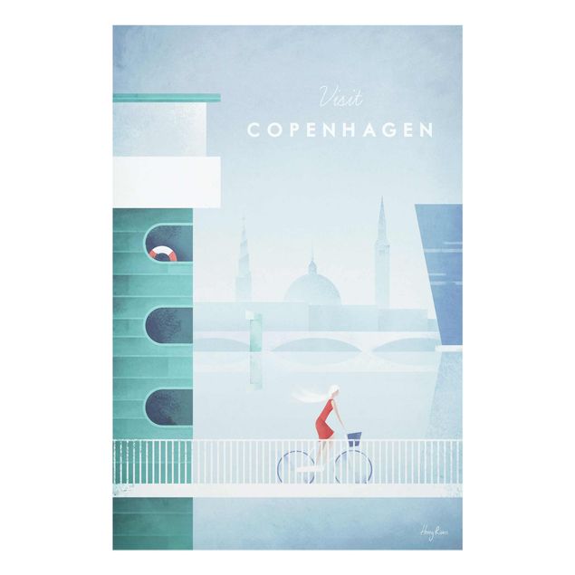 Billeder turkis Travel Poster - Copenhagen