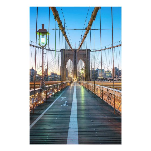Billeder arkitektur og skyline Dawn On The Brooklyn Bridge