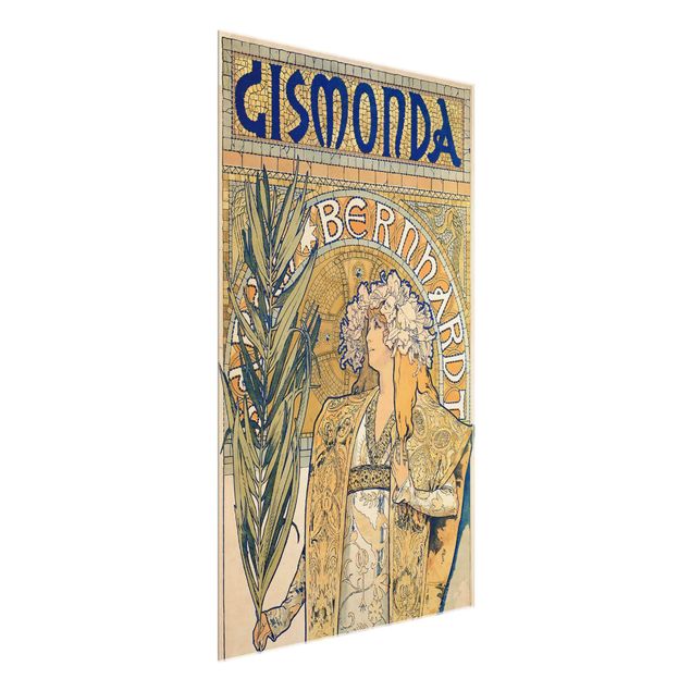 Kunst stilarter Alfons Mucha - Poster For The Play Gismonda